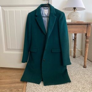 J Crew Factory Wool Topcoat